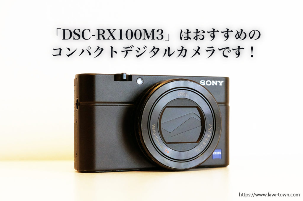 SONY「DSC-RX100M3」【最強のコンパクトデジタルカメラ】【まとめ】