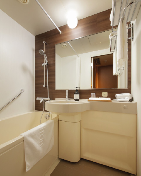 【UNWIND HOTEL＆BAR-札幌】の水回りは普通
